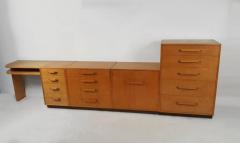 Eliel Saarinen Flexible Home Arrangement Modular Birch Cabinet System by Eliel Saarinen - 303061