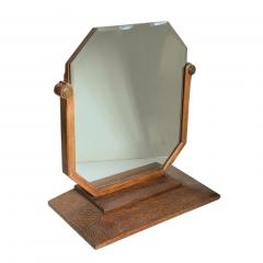 Eliezer Saarinen Attributed Oak Art Deco Table Mirror 1940 - 4397406