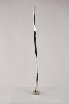 Elijah David Herschle Stainless Steel Sculpture by Elijah David Herschle Signed and Dated - 316622