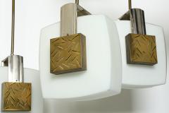 Elio Monesi Elio Monesi for Arredoluce chandelier Italy circa 1960s - 4345882