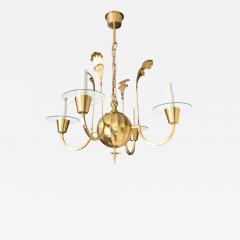 Elis Bergh 4 ARM CHANDELIER BY ELIS BERGH FOR C G HALLBERG - 723437