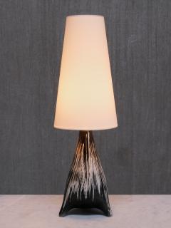Elisabeth Loholt Organic Elisabeth Loholt Three Legged Ceramic Table Lamp Denmark 1960s - 4379828