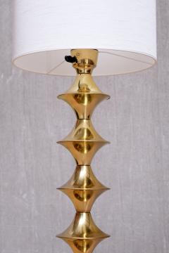 Elit AB Swedish Modern Sculptural Brass Floor Lamp by Elit AB 1960s - 4384484