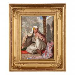 Eliza Florence Bridell Fox Orientalist portrait painting by Bridell Fox 1865 - 3552753