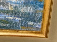 Elizabeth Curtis Original Impressionist Painting by Elizabeth Curtis Marin County Swimming Pool  - 3887253