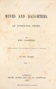 Elizabeth GASKELL Wives and Daughters by Elizabeth GASKELL - 4124239
