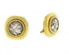 Elizabeth Locke ELIZABETH LOCKE ANCIENT COIN EARRINGS - 2957596