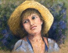 Elizabeth Mowry Girl with Yellow Hat  - 4793845