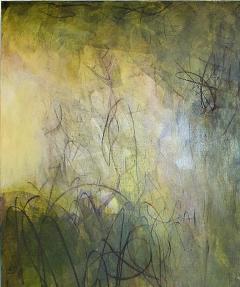 Elliot Twelvetrees American Modern Abstract Expressionist Mixed Media on Board Elliot Twelvetrees - 4651240