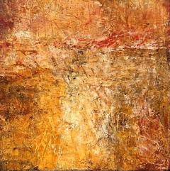 Elliot Twelvetrees American Modern Abstract Expressionist Mixed Media on Board Elliot Twelvetrees - 4703078