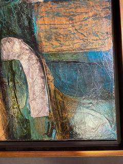 Elliot Twelvetrees American Modern Abstract Expressionist Mixed Media on Canvas Elliot Twelvetrees - 4619490