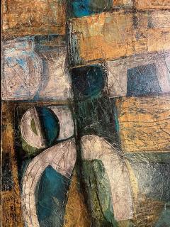 Elliot Twelvetrees American Modern Abstract Expressionist Mixed Media on Canvas Elliot Twelvetrees - 4619493