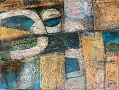 Elliot Twelvetrees American Modern Abstract Expressionist Mixed Media on Canvas Elliot Twelvetrees - 4703708