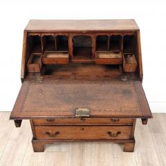 Elm Georgian Slant Front Desk England circa 1750 - 2984342