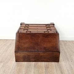 Elm Georgian Slant Front Desk England circa 1750 - 2984343