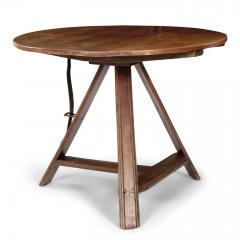 Elm Round Dutch Tilt Top Table - 4029742