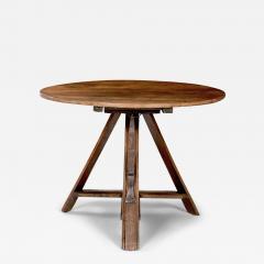 Elm Round Dutch Tilt Top Table - 4031129