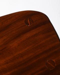 Elm Rustic Tripod Stools France c 1960 - 4208716
