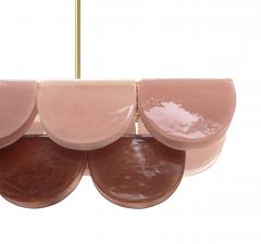 Elongated Murano Glass Ceiling Lamp Italy - 3881597