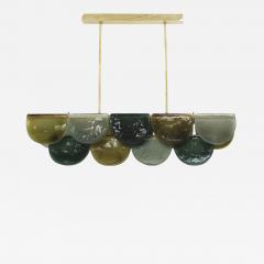 Elongated Murano Glass Ceiling Lamp Italy - 4277056