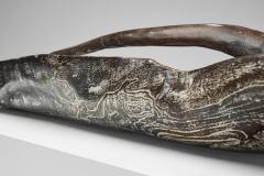 Elongated Sculptural Wooden Bowl Europe Second half of the 20th Century - 4365464