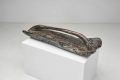 Elongated Sculptural Wooden Bowl Europe Second half of the 20th Century - 4365467