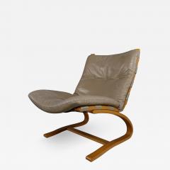 Elsa Nordahl Solheim Elsa Nordahl Solheim Leather Birch Lounge Chair Rykken - 2226225