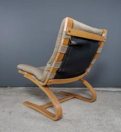 Elsa Nordahl Solheim Elsa Nordahl Solheim Leather Birch Lounge Chair Rykken - 2206669