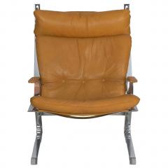 Elsa Nordahl Solheim Vintage Modern Leather Pirate Lounge Chair by Elsa Nordahl Solheim - 1163289