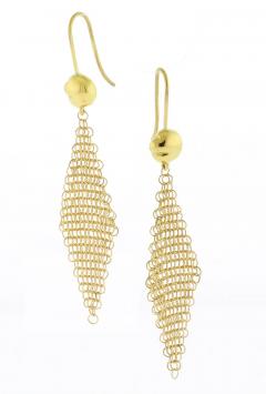 Elsa Peretti Elsa Peretti 18kt Mesh Earrings - 4367417