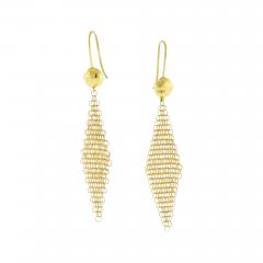 Elsa Peretti Elsa Peretti 18kt Mesh Earrings - 4369291
