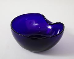 Elsa Peretti Elsa Peretti For Tiffany Co Venetian Blown Glass Blue Cobalt Collection - 3990442