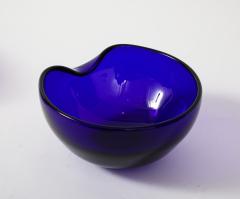 Elsa Peretti Elsa Peretti For Tiffany Co Venetian Blown Glass Blue Cobalt Collection - 3990445