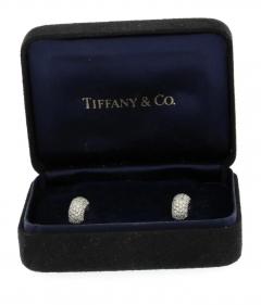 Elsa Peretti Elsa Peretti for Tiffany Co Pave Diamond Huggie Earrings - 3985634