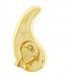 Elsa Peretti Large Elsa Peretti Tiffany Co Tear Drop Earrings - 457889