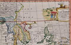 Emanuel Bowen - Map of the East Indies: An Original 18th Century  Hand-colored Map by E. Bowen For Sale at 1stDibs