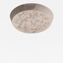 Embroidered fabric ceiling lamp - 3866019