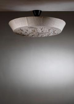 Embroidered fabric ceiling lamp - 4325208