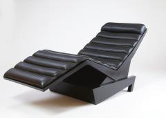 Emiel Veranneman Leather Chaise Longue by Emiel Veranneman 1970s - 294104