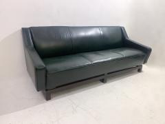 Emiel Veranneman Mid Century Modern Three Seater Leather Sofa by Emiel Veranneman - 2921185