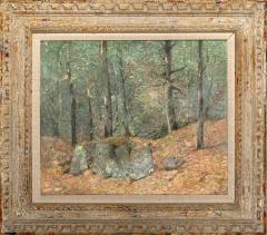 Emil Carlsen Monochromatic Delicate Impressionist Landscape A Forest Scene  - 4230329