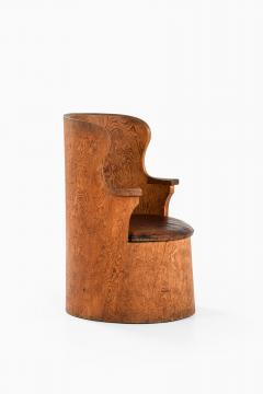 Emil Cederlund Stump Chair Produced in Mora - 2033958