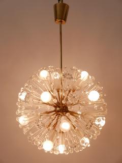 Emil Stejnar Amazing 17 Lights Chandelier Dandelion by Emil Stejnar for Rupert Nikoll 1950s - 3320452