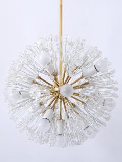 Emil Stejnar Amazing 17 Lights Chandelier Dandelion by Emil Stejnar for Rupert Nikoll 1950s - 3320453