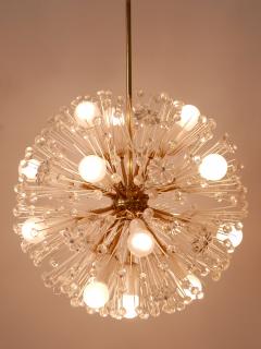 Emil Stejnar Amazing 17 Lights Chandelier Dandelion by Emil Stejnar for Rupert Nikoll 1950s - 3320454