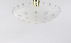 Emil Stejnar Emil Stejnar Midcentury Bowl Pendant Lamp Flush Mount Rupert Nikoll Austria - 4064461