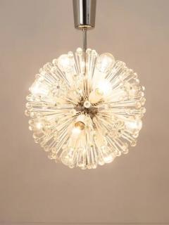 Emil Stejnar Emil Stejnar Nickel Plated Dandelion Sputnik Blowball Chandelier Rupert Nikoll - 4041860