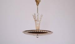 Emil Stejnar Huge Brass and Glass Emil Stejnar Pendant Lamp or Chandelier - 545176