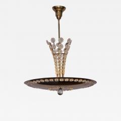 Emil Stejnar Huge Brass and Glass Emil Stejnar Pendant Lamp or Chandelier - 545304