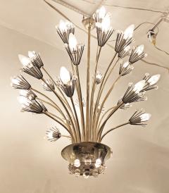 Emil Stejnar Large Emil Stejnar Chandelier Austria 1950s - 1319883